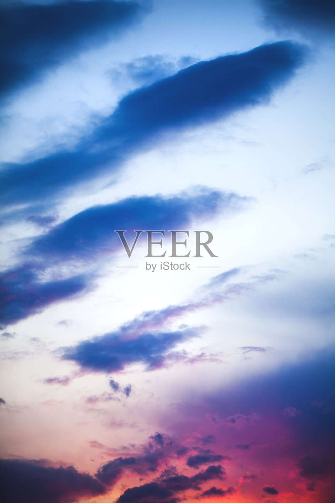 日落的天空照片摄影图片