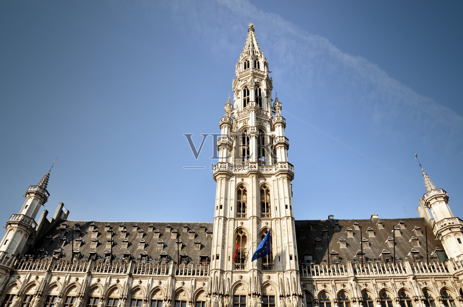 布鲁塞尔市政厅照片摄影图片