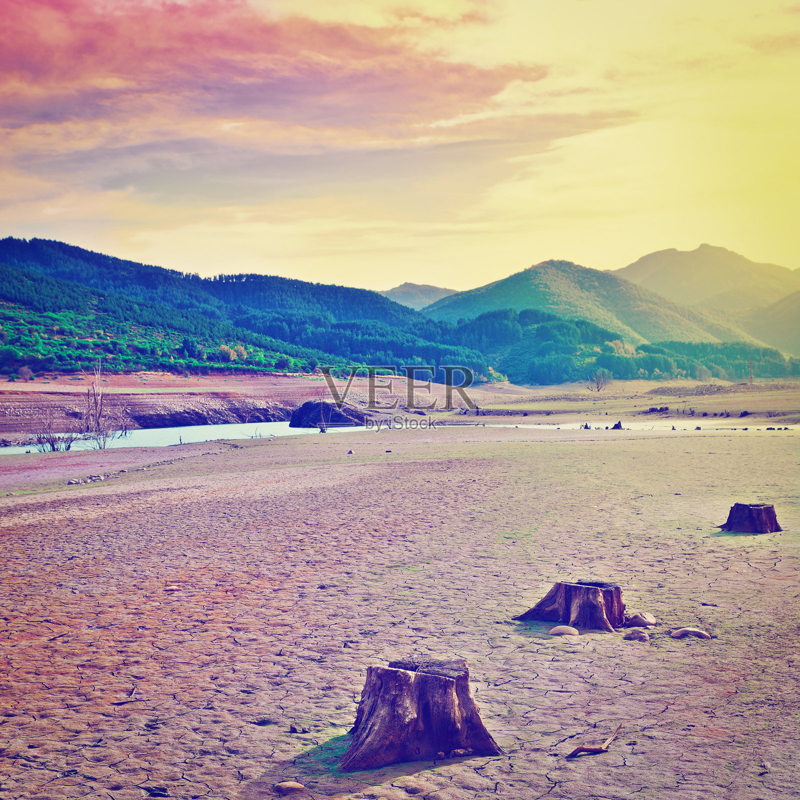 坎塔布连山脉照片摄影图片