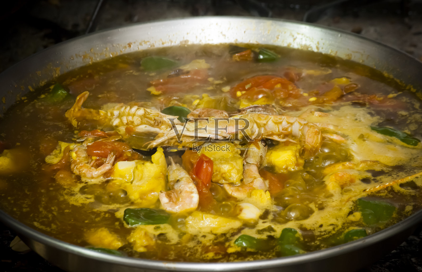 海鲜饭照片摄影图片