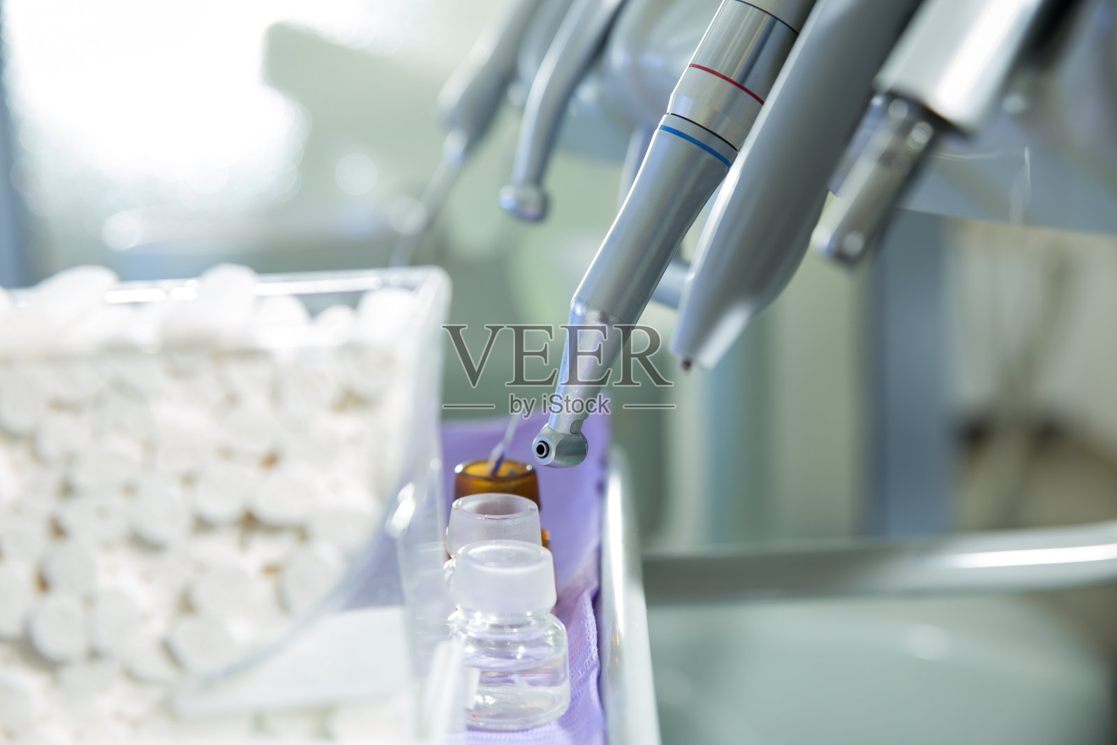 牙医的工具照片摄影图片