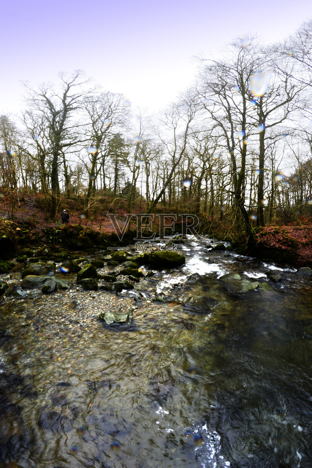 Stockghyll瀑布照片摄影图片