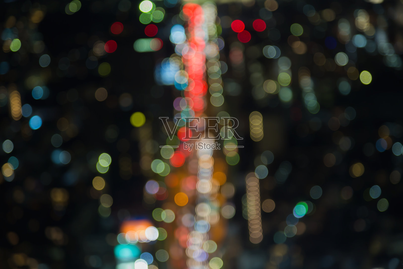 抽象模糊散景背景城市道路鸟瞰图照片摄影图片