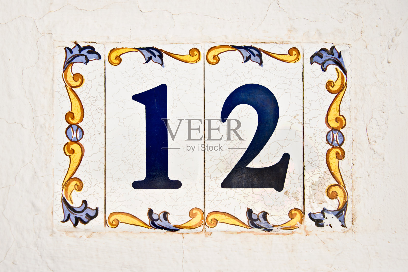 瓷砖，12号街照片摄影图片