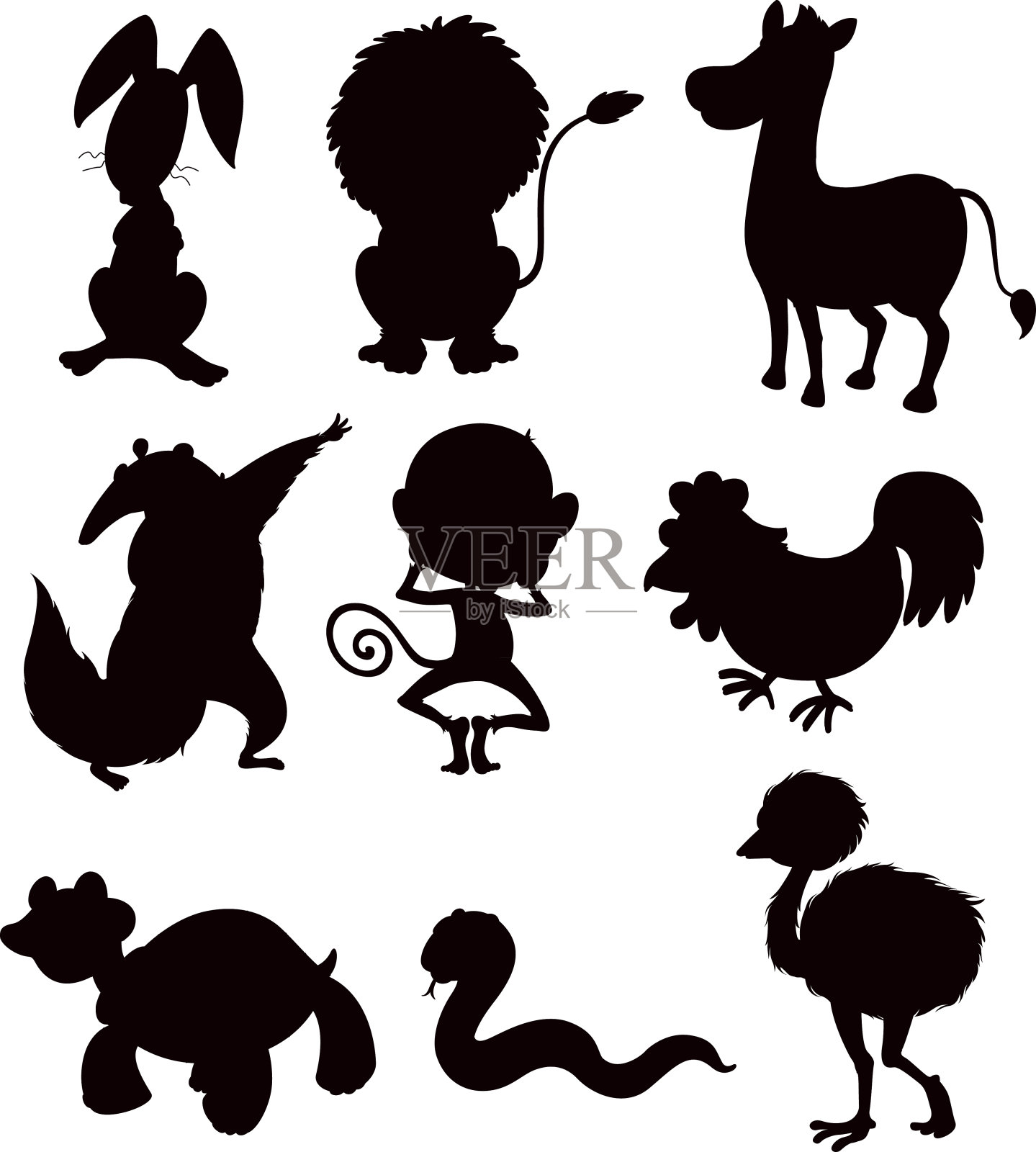 动物设计元素图片