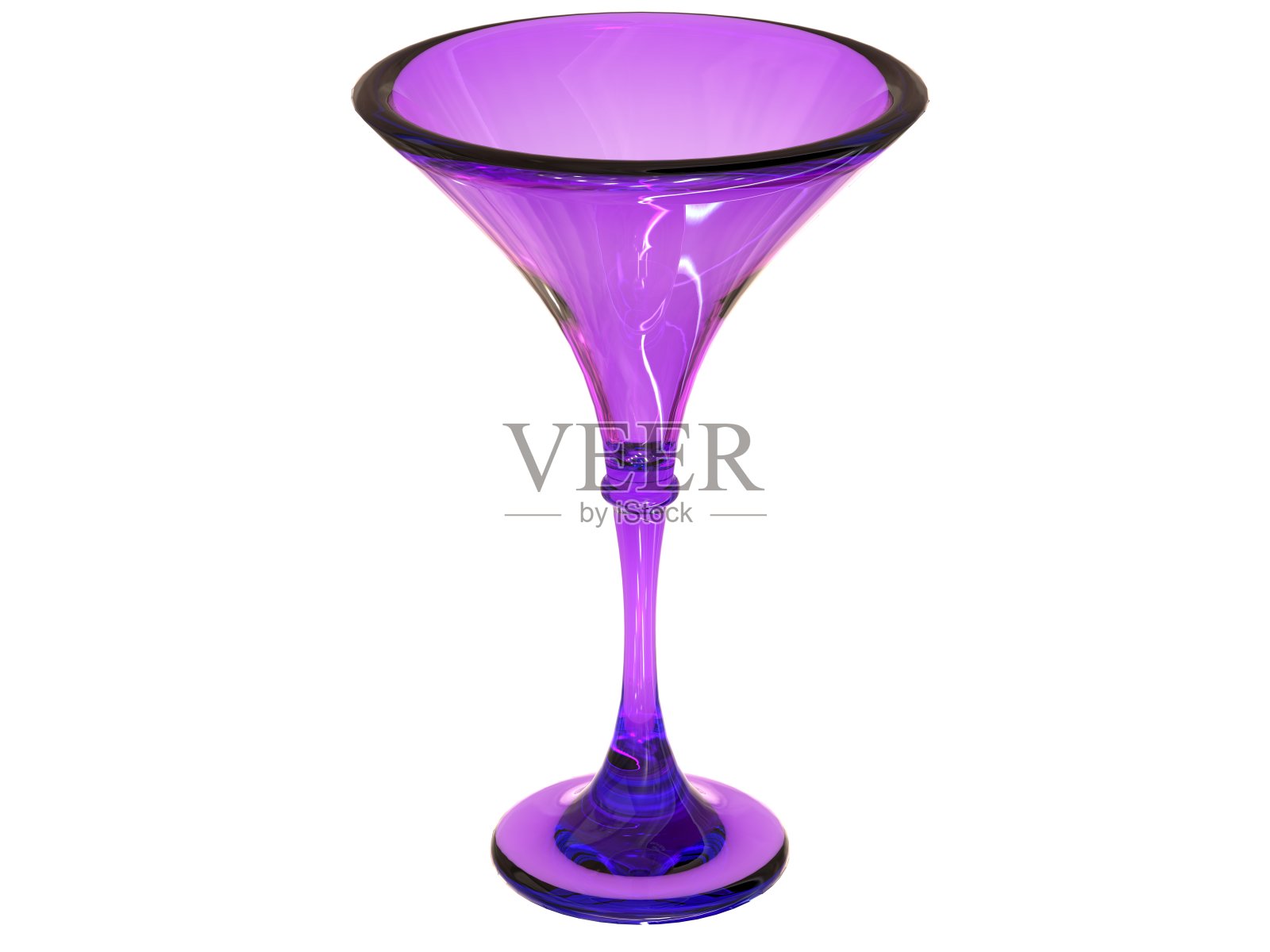 玻璃渲染在紫色调照片摄影图片