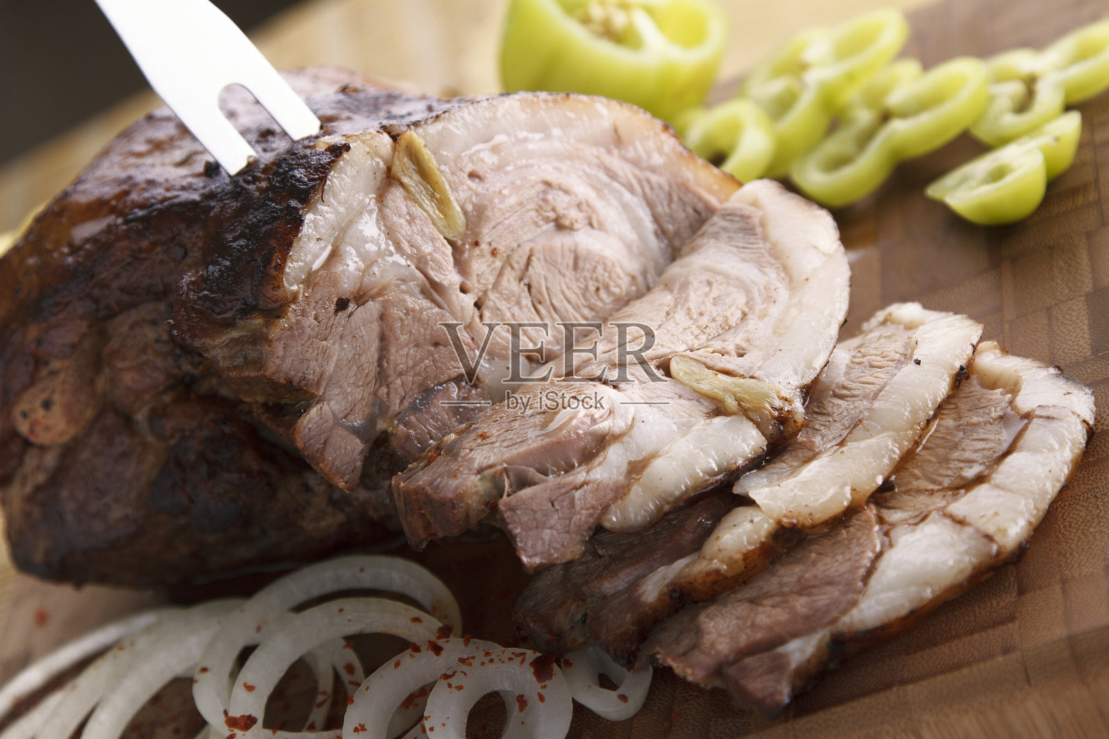 烤羊腰片照片摄影图片