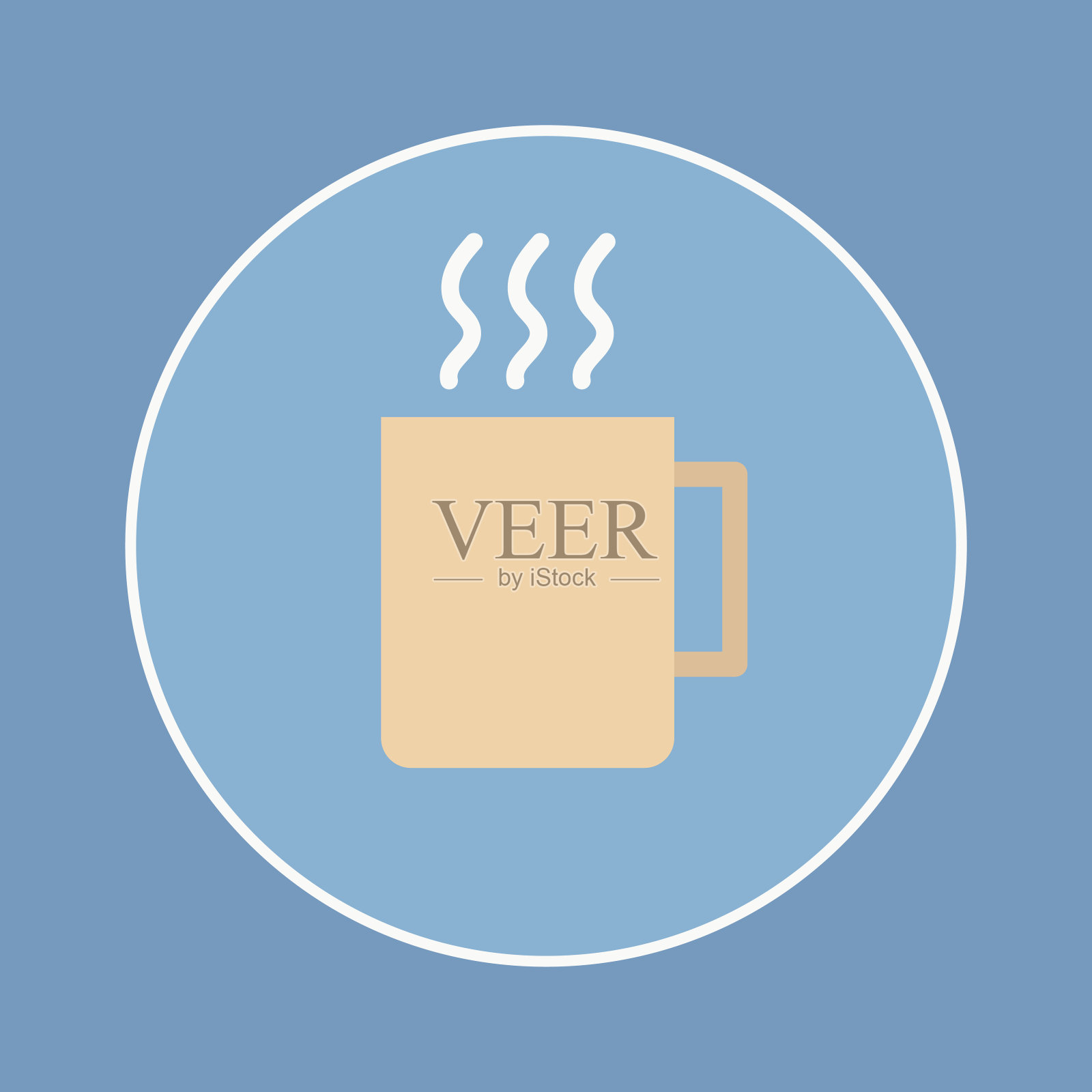 咖啡杯的图标插画图片素材