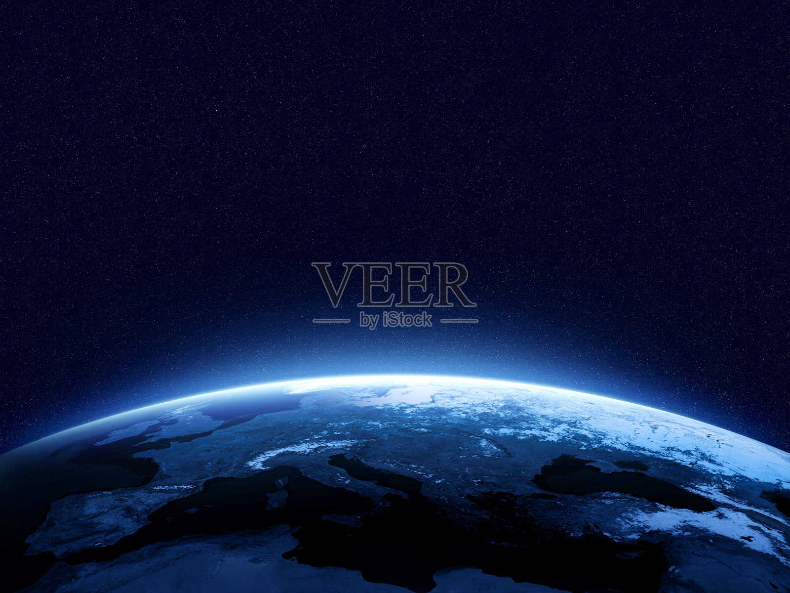 地球在晚上照片摄影图片