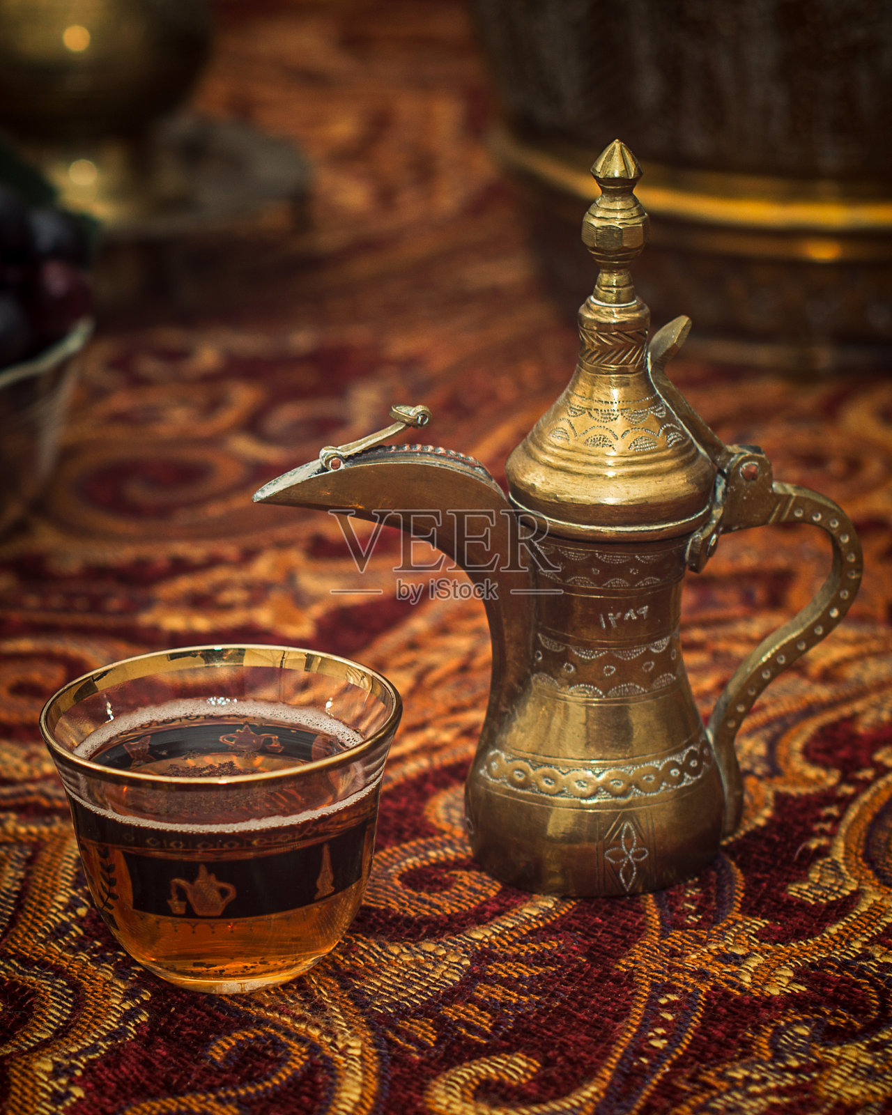 中东茶照片摄影图片