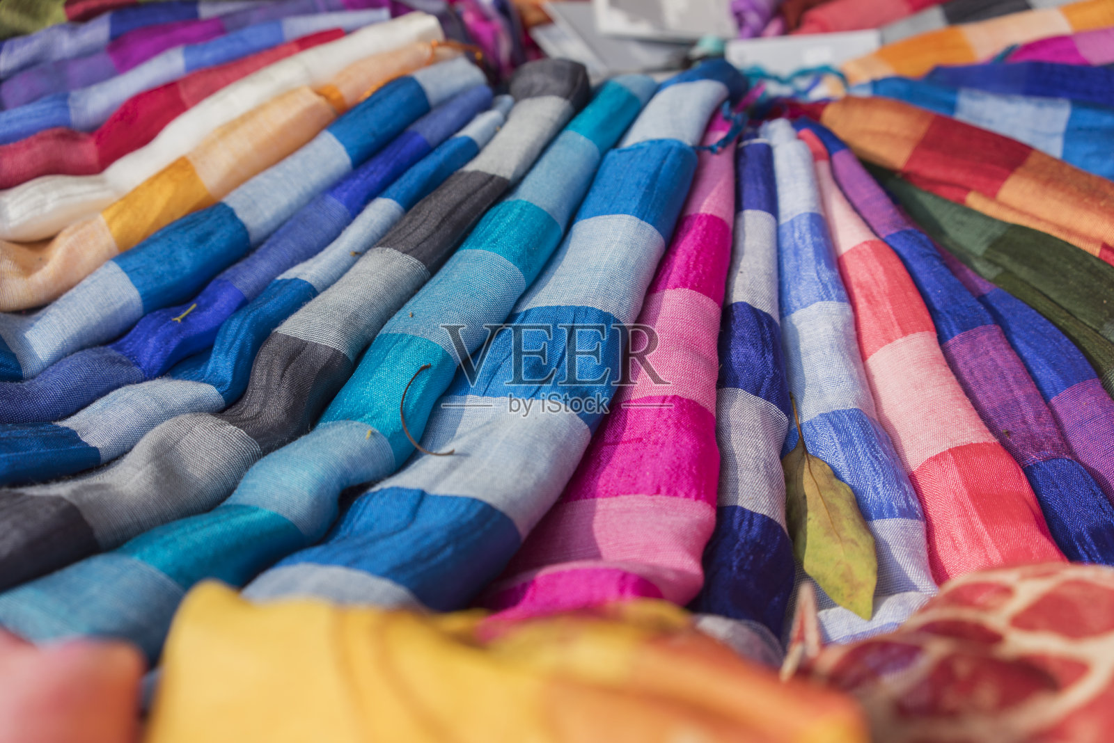 传统的丝绸照片摄影图片