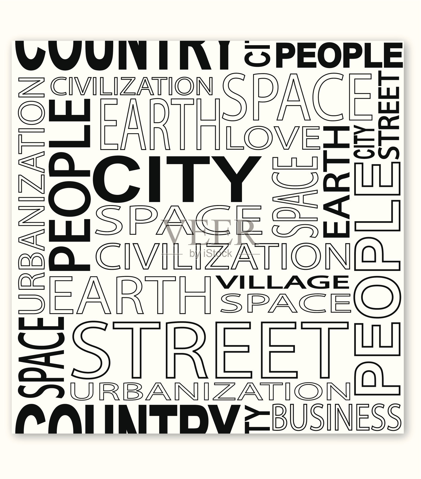 字体无缝02插画图片素材