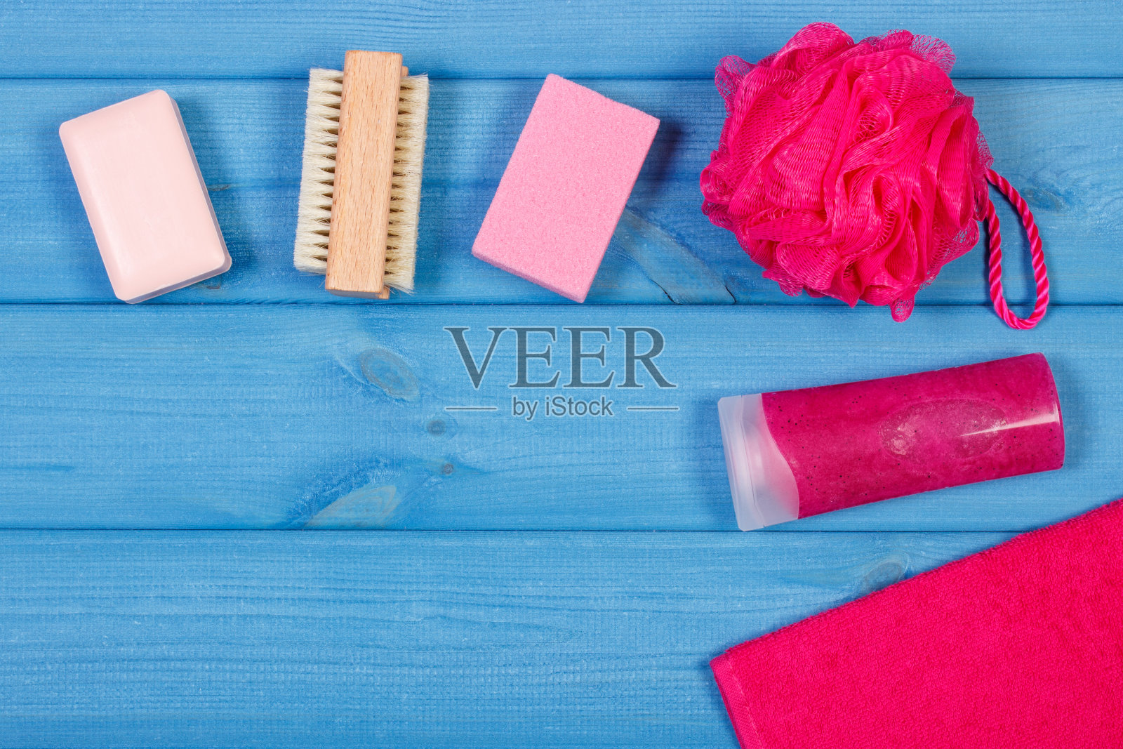 浴室个人卫生用品、身体护理用品、化妆品照片摄影图片