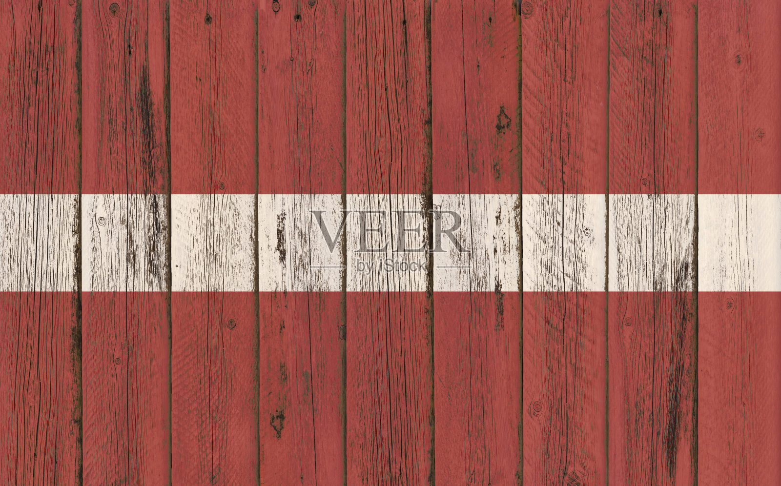 画在木框上的拉脱维亚国旗照片摄影图片