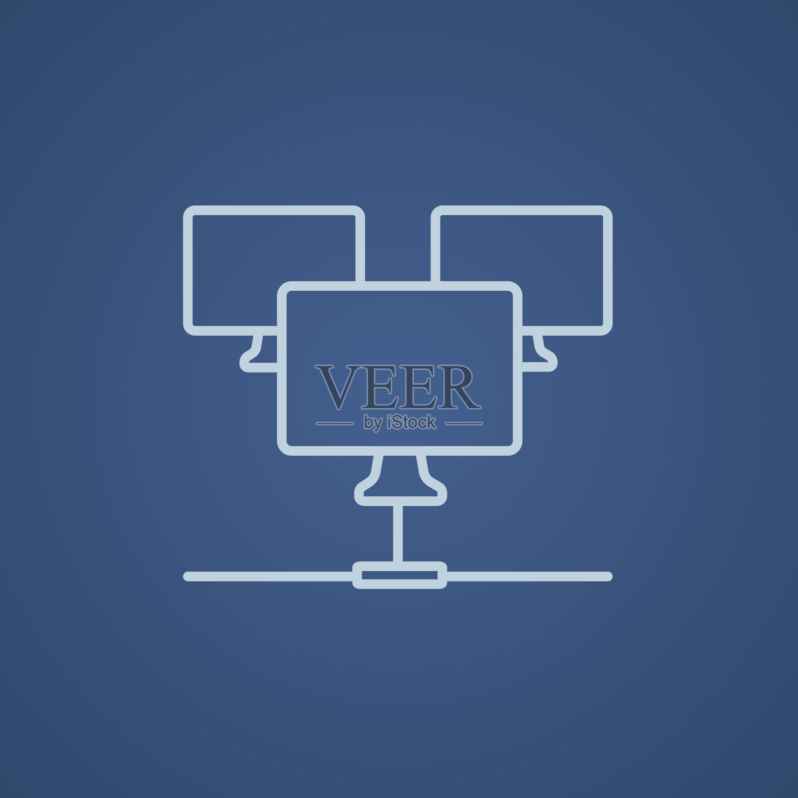 计算机网络线路图标图标素材