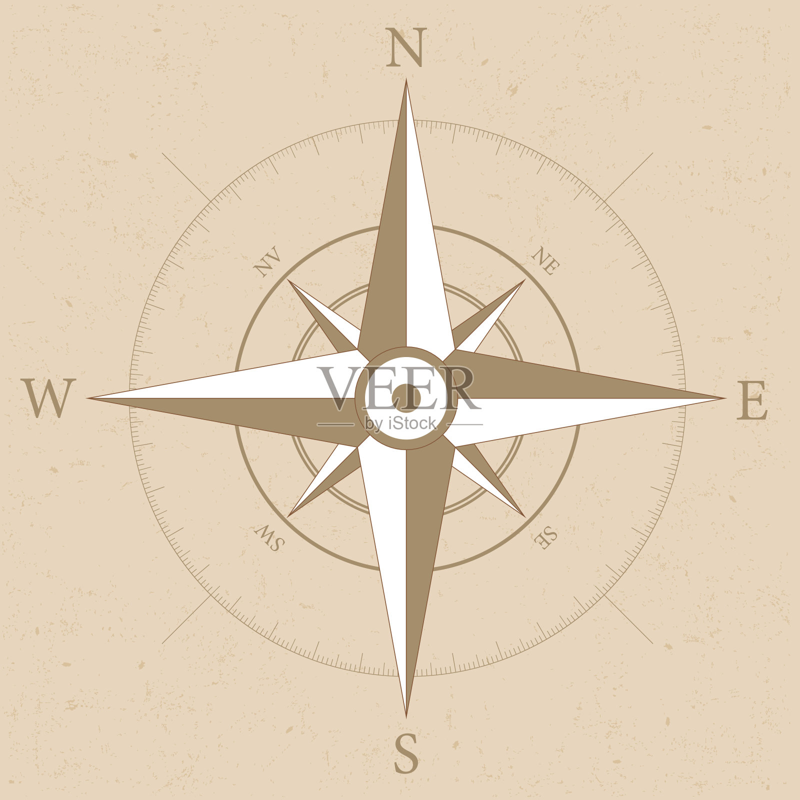 的指南针设计元素图片