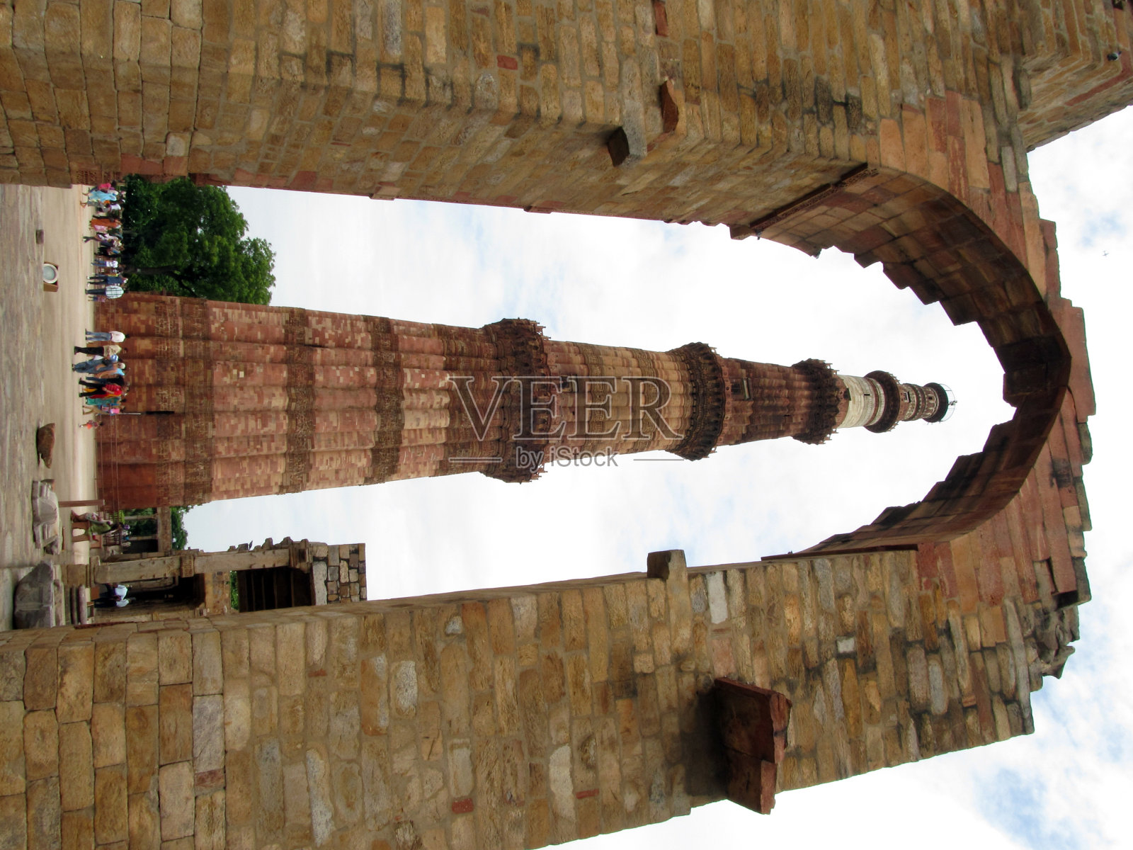 库图布米纳尔， 新德里照片摄影图片