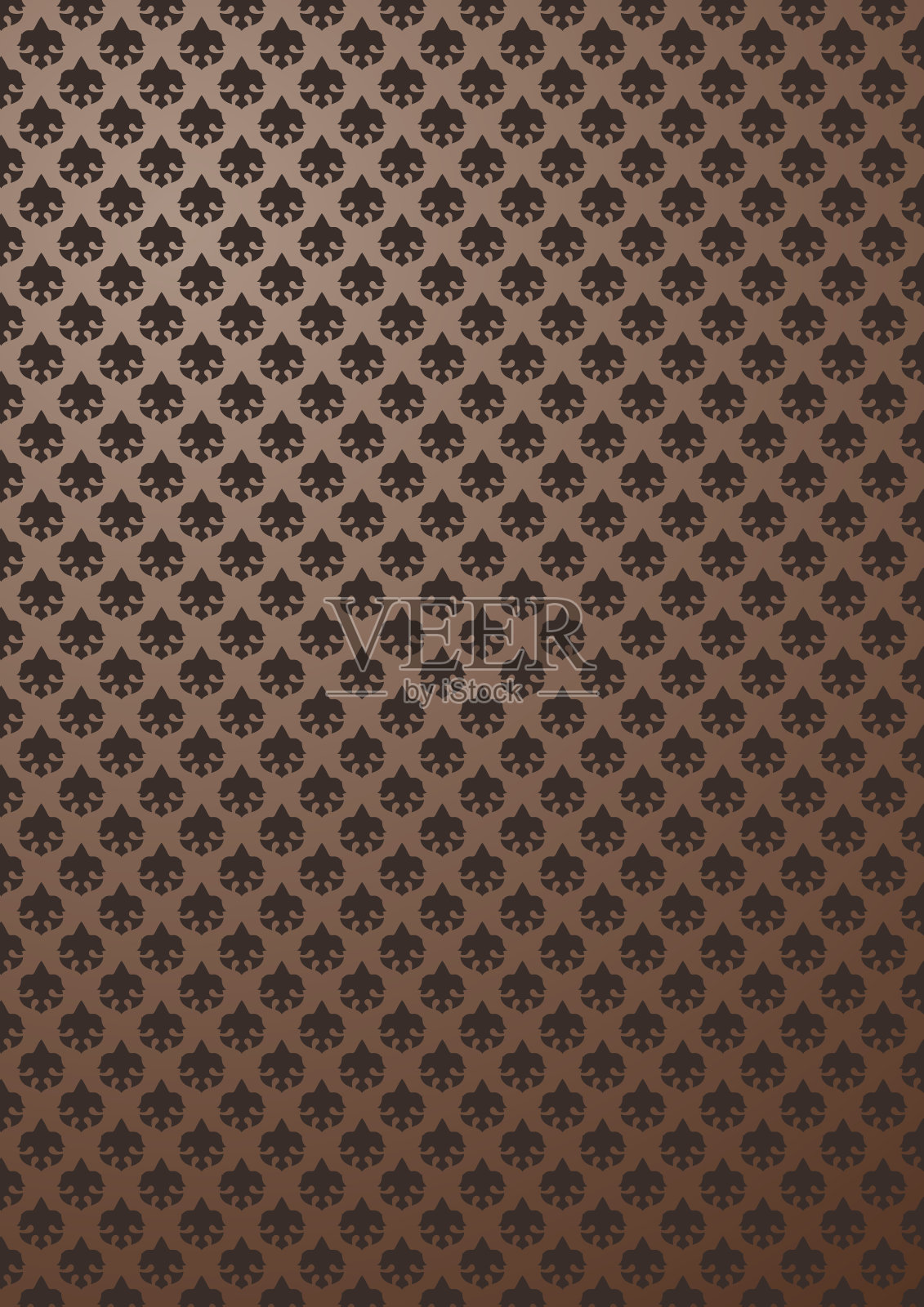 古董无缝模式。插画图片素材