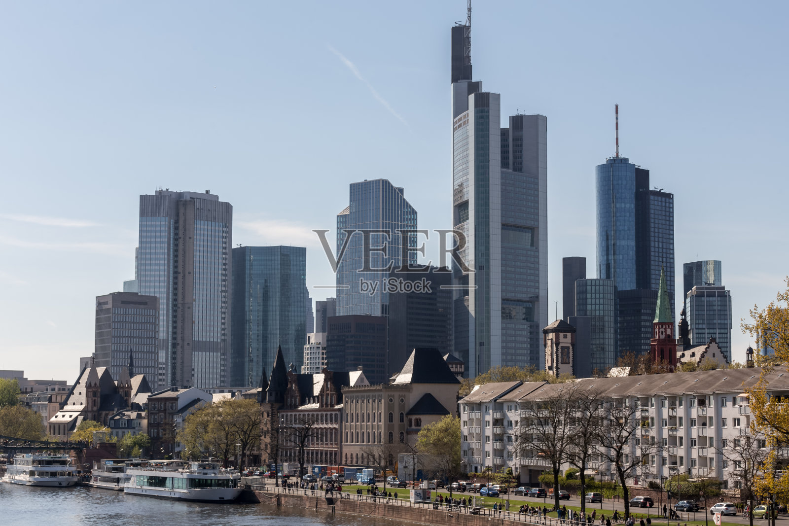 法兰克福主楼照片摄影图片