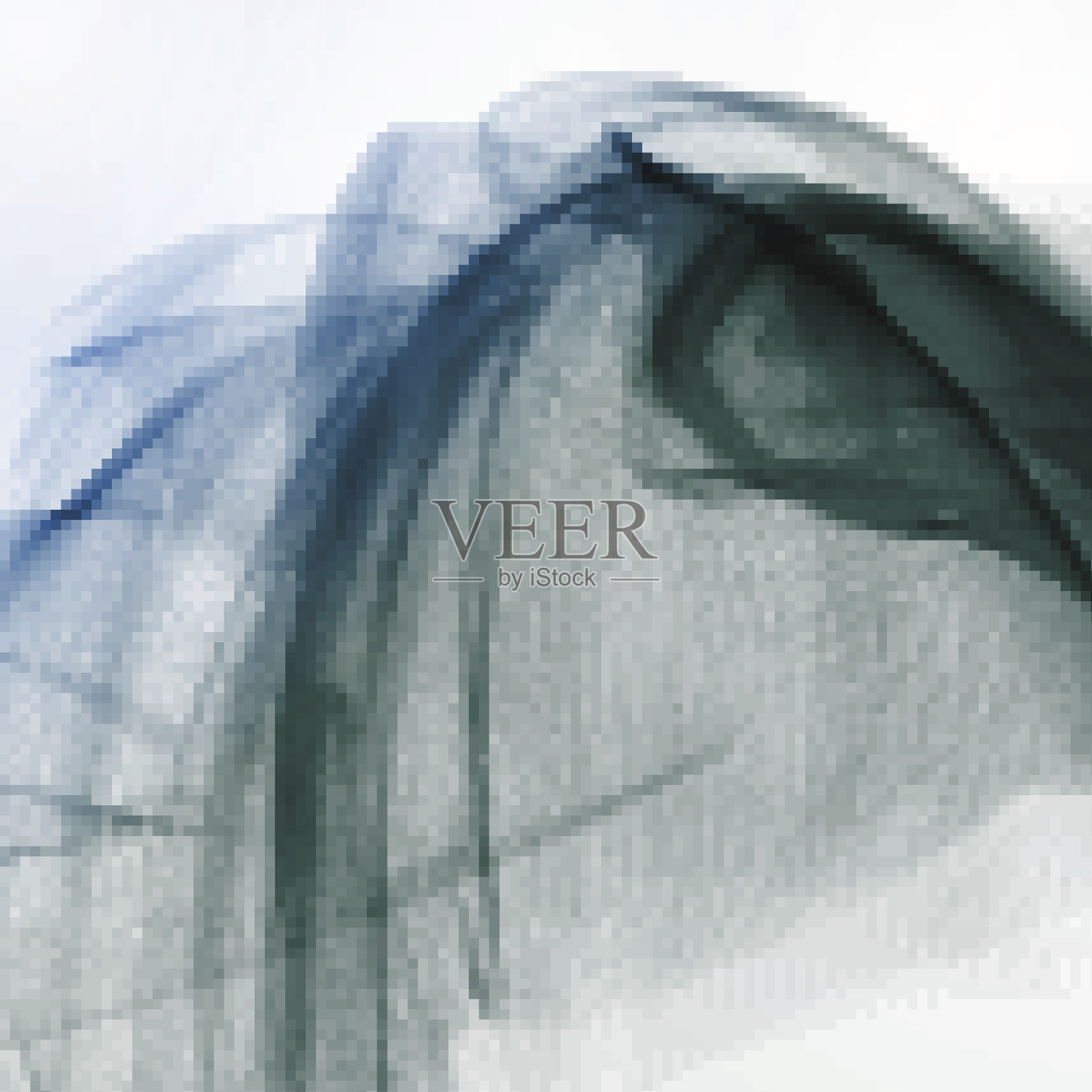 烟抽象背景插画图片素材