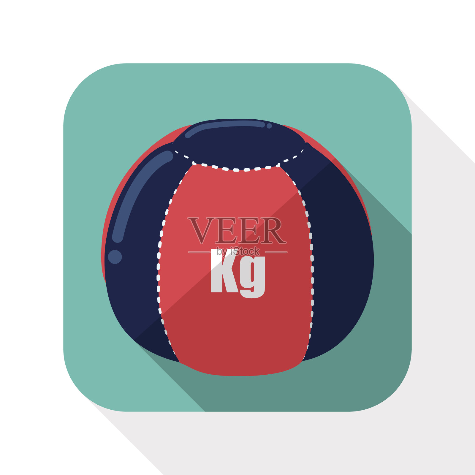 健身的设计。插画图片素材