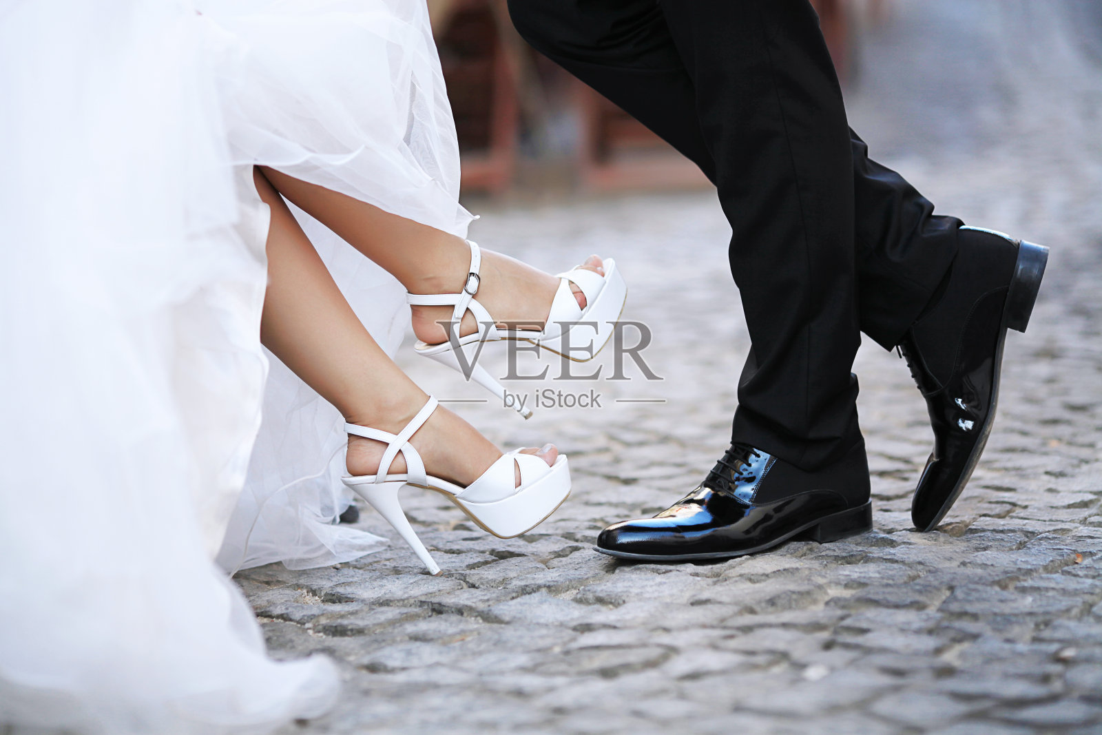 婚礼的脚照片摄影图片