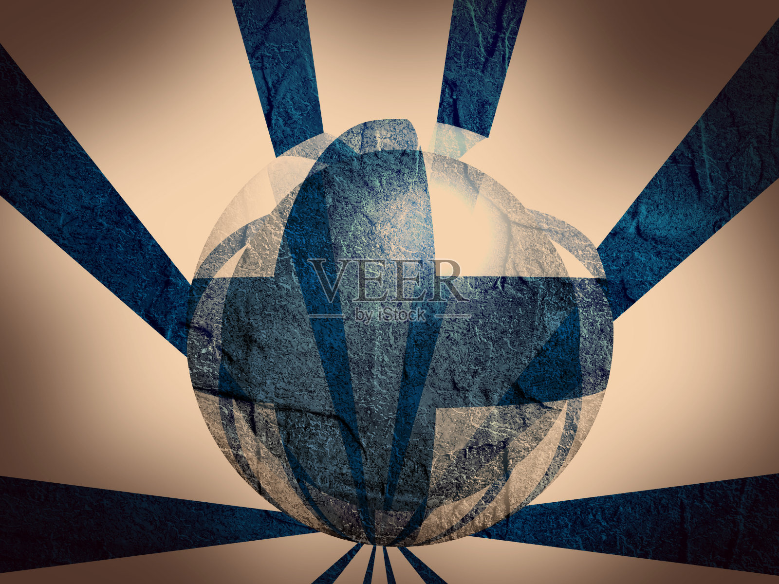 芬兰国旗设计理念照片摄影图片