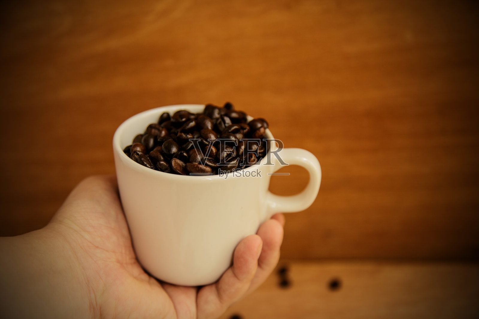 咖啡豆的背景照片摄影图片