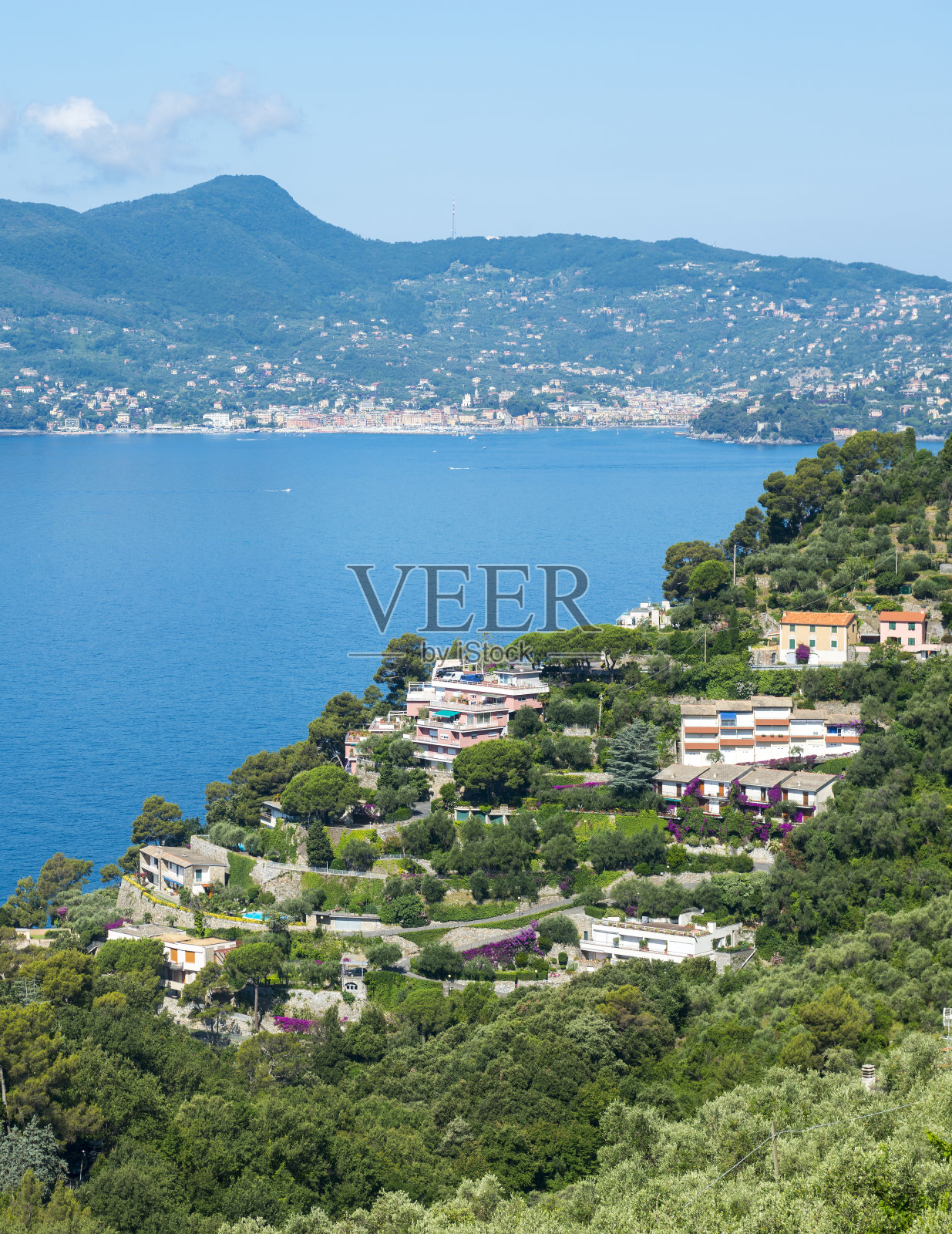 利古里亚，莱万特里维埃拉照片摄影图片