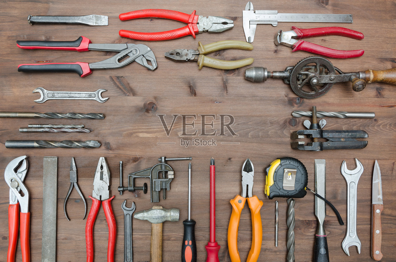 不同工具的集合照片摄影图片