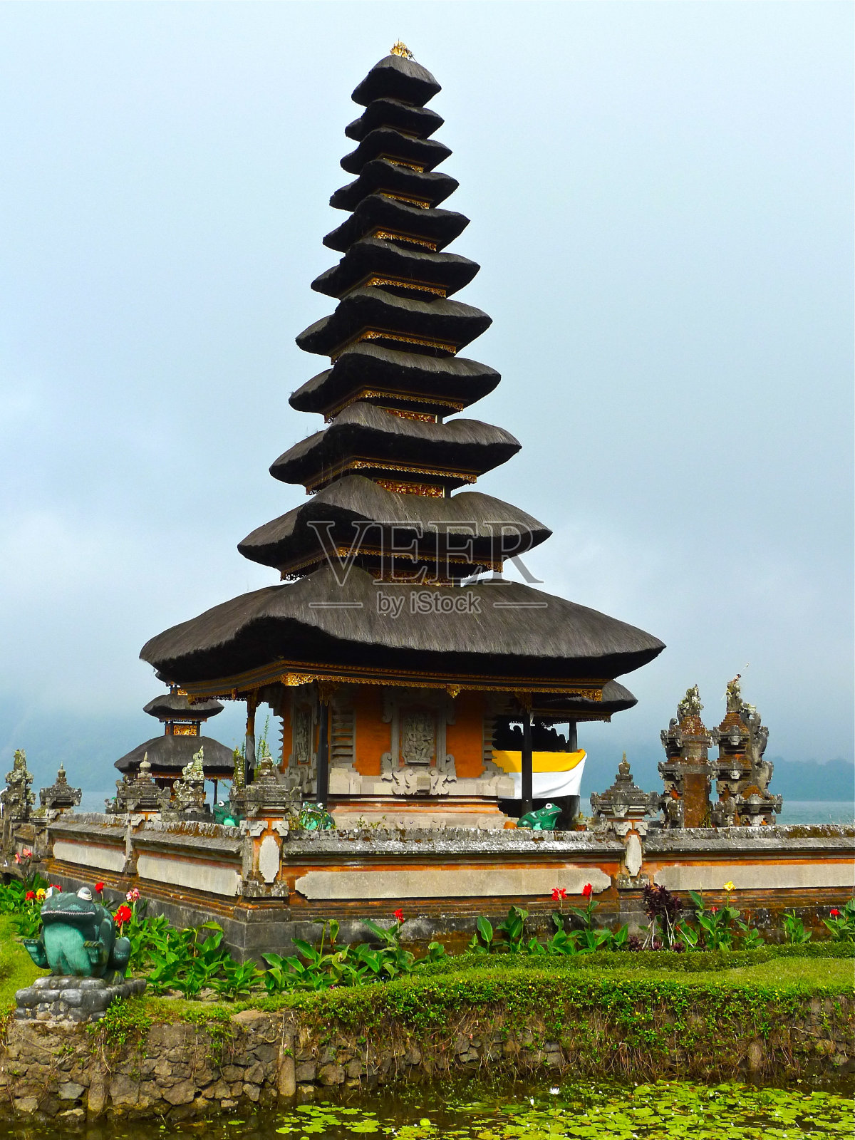 巴厘岛-乌伦达努寺- Paysage照片摄影图片