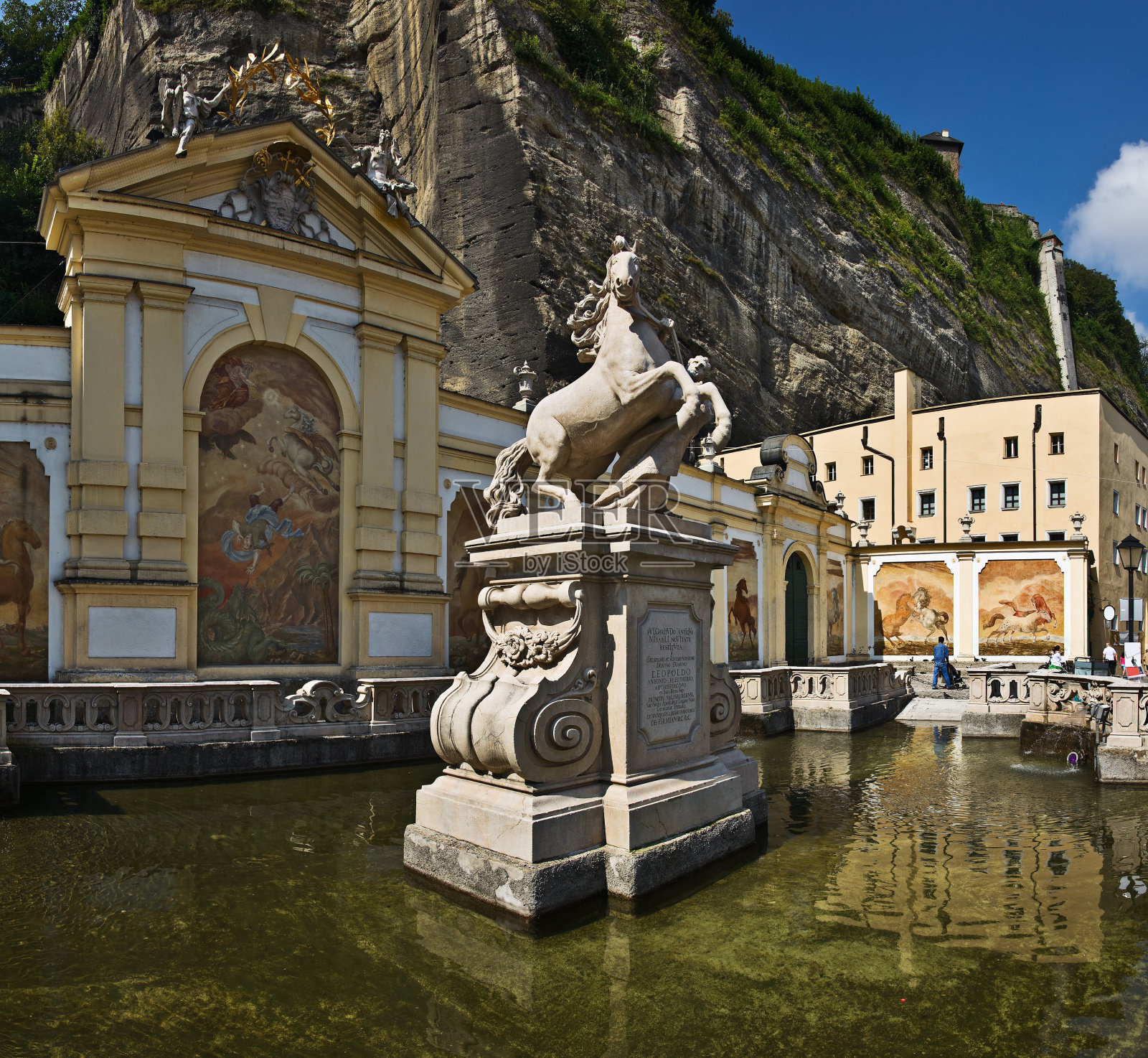 奥地利萨尔茨堡的节日大剧院照片摄影图片