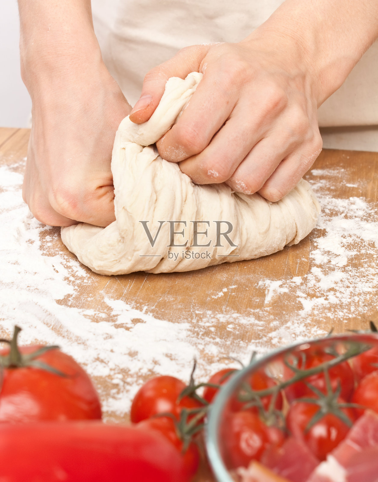 揉面照片摄影图片