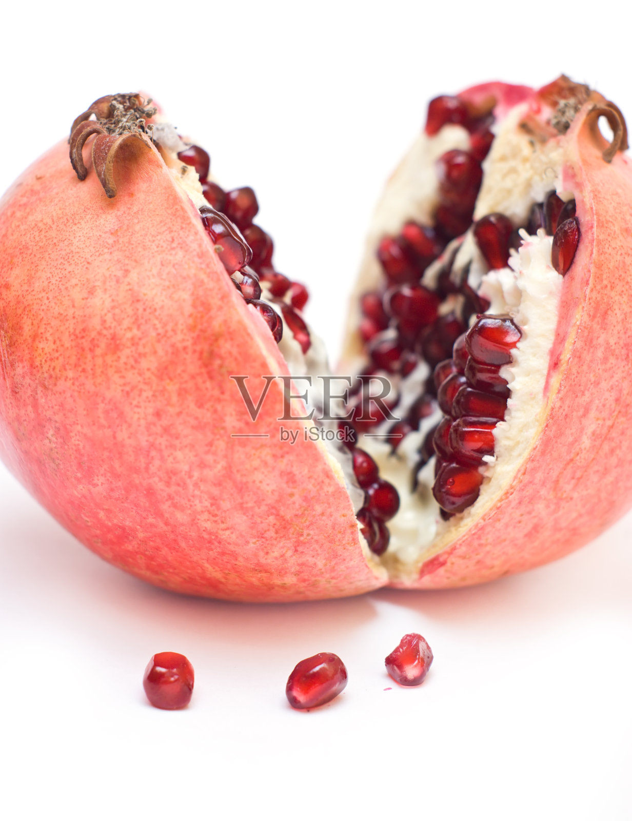 石榴孤立照片摄影图片
