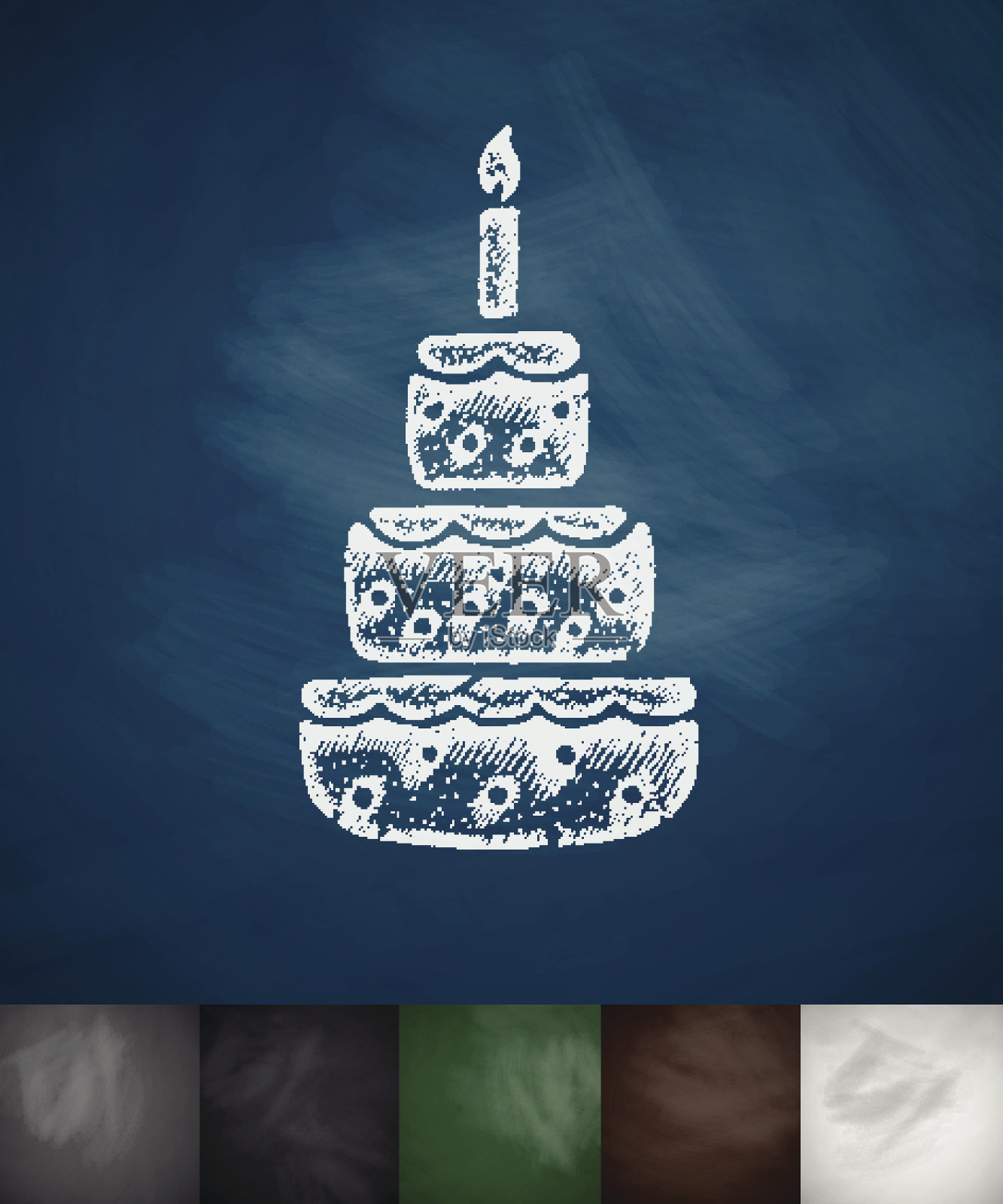 蛋糕图标插画图片素材