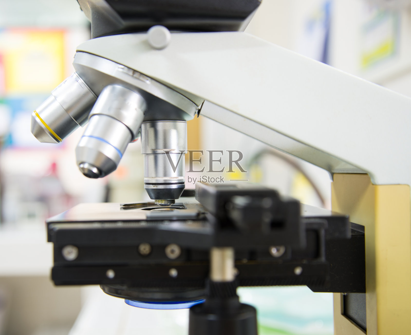 显微镜。照片摄影图片