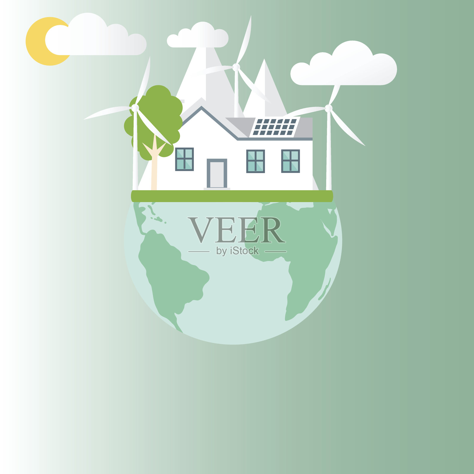 世界环境日插画图片素材