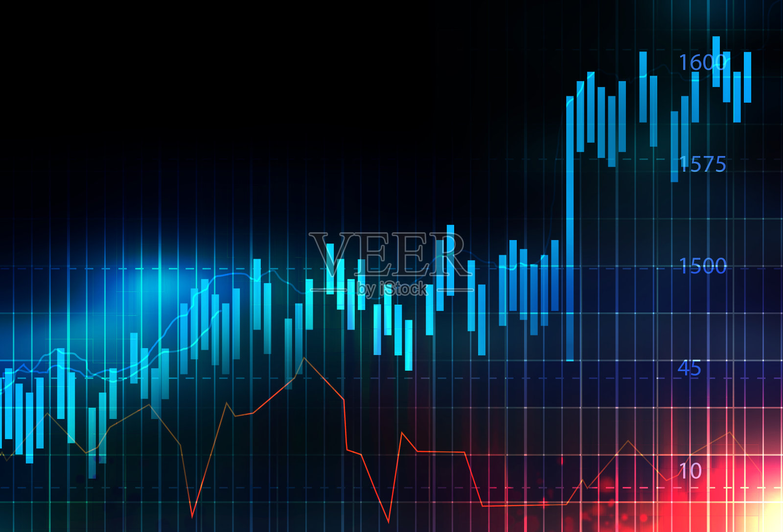 技术财务图上的技术抽象背景照片摄影图片