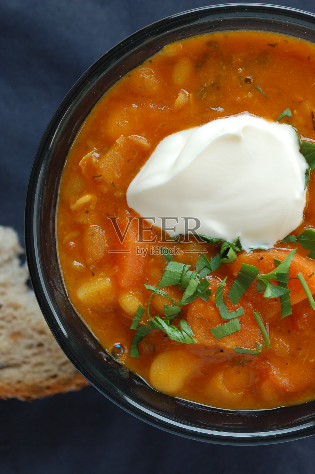 豆汤，特写照片摄影图片