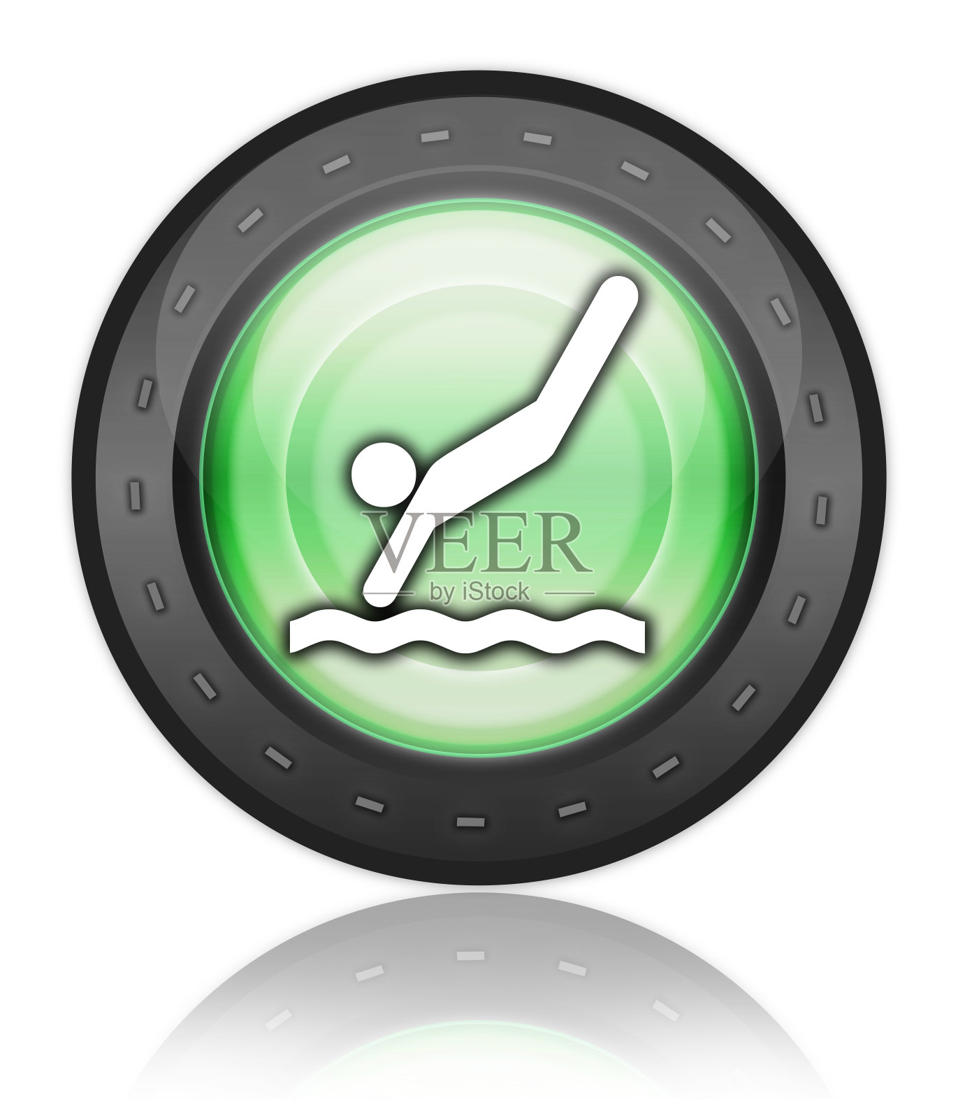 图标，按钮，象形文字潜水设计元素图片