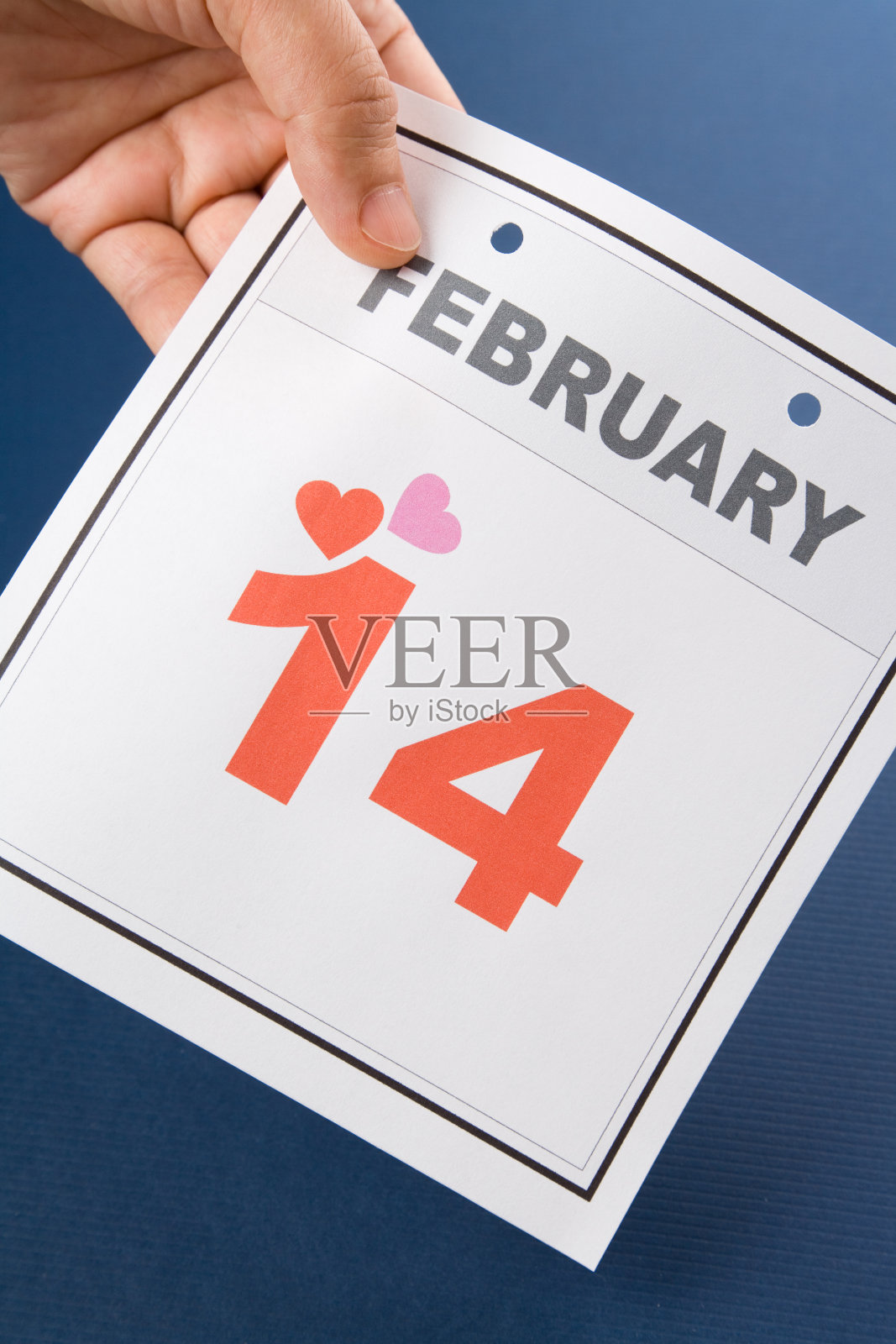 日历的情人节照片摄影图片