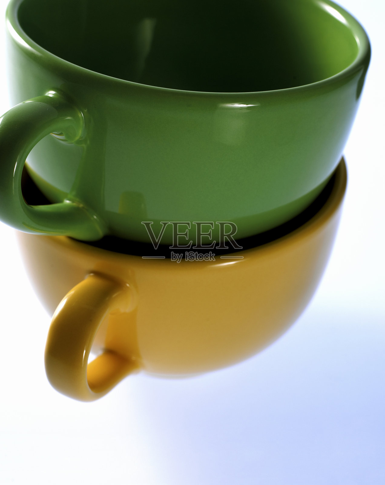 空杯子桩照片摄影图片