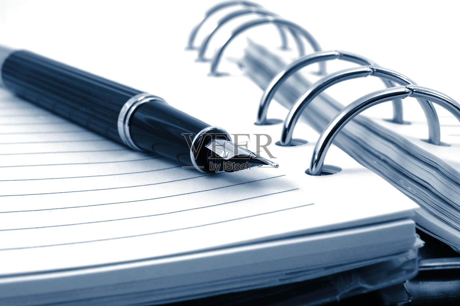 商务组织者和笔照片摄影图片