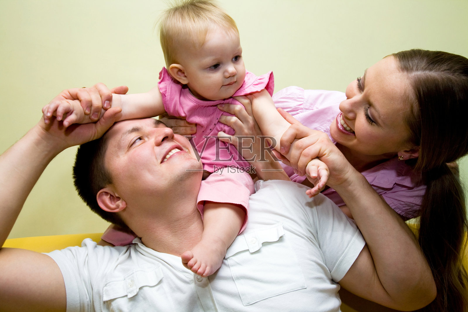 幸福的全家福照片摄影图片