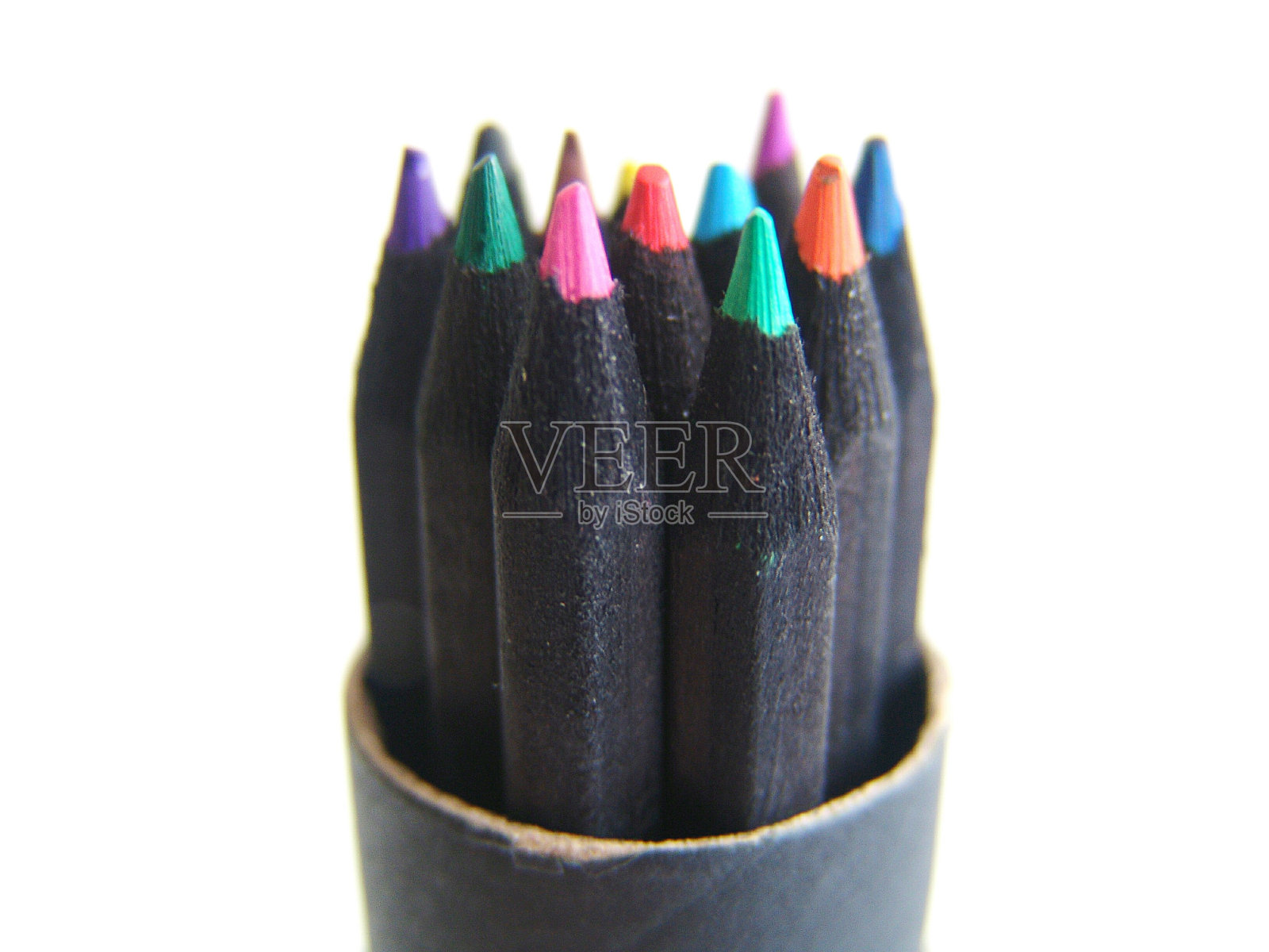 黑木彩色铅笔照片摄影图片