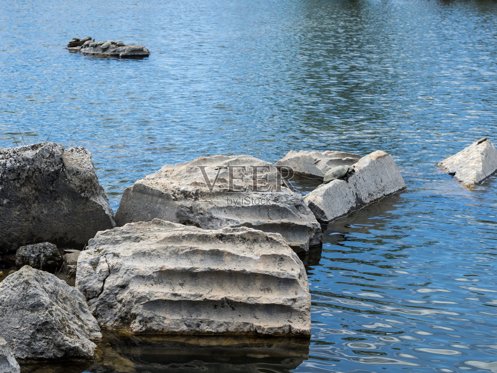 古希腊利顿神庙遗址。照片摄影图片