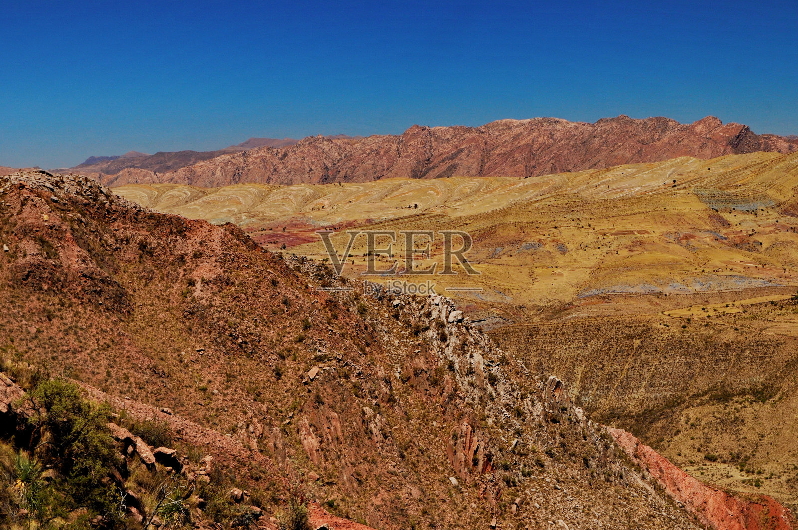 玻利维亚苏克雷马拉瓜的岩层。照片摄影图片