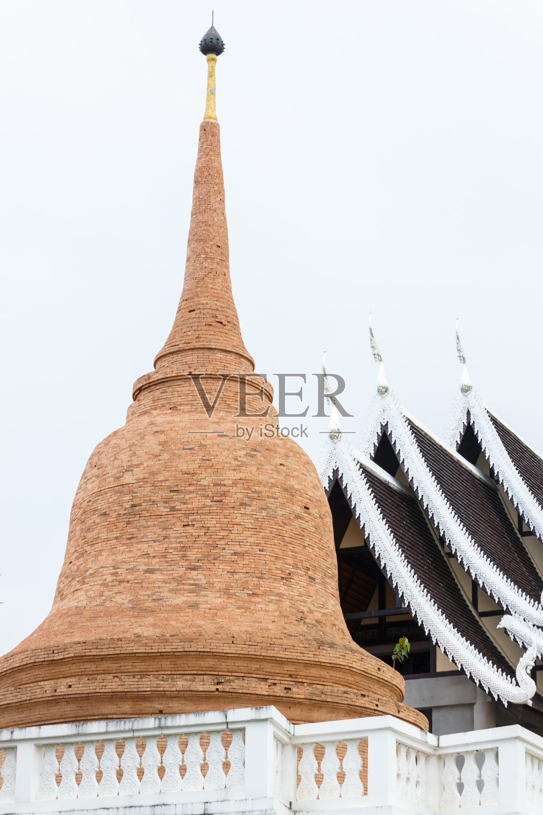 亚洲砖塔和寺庙建筑照片摄影图片