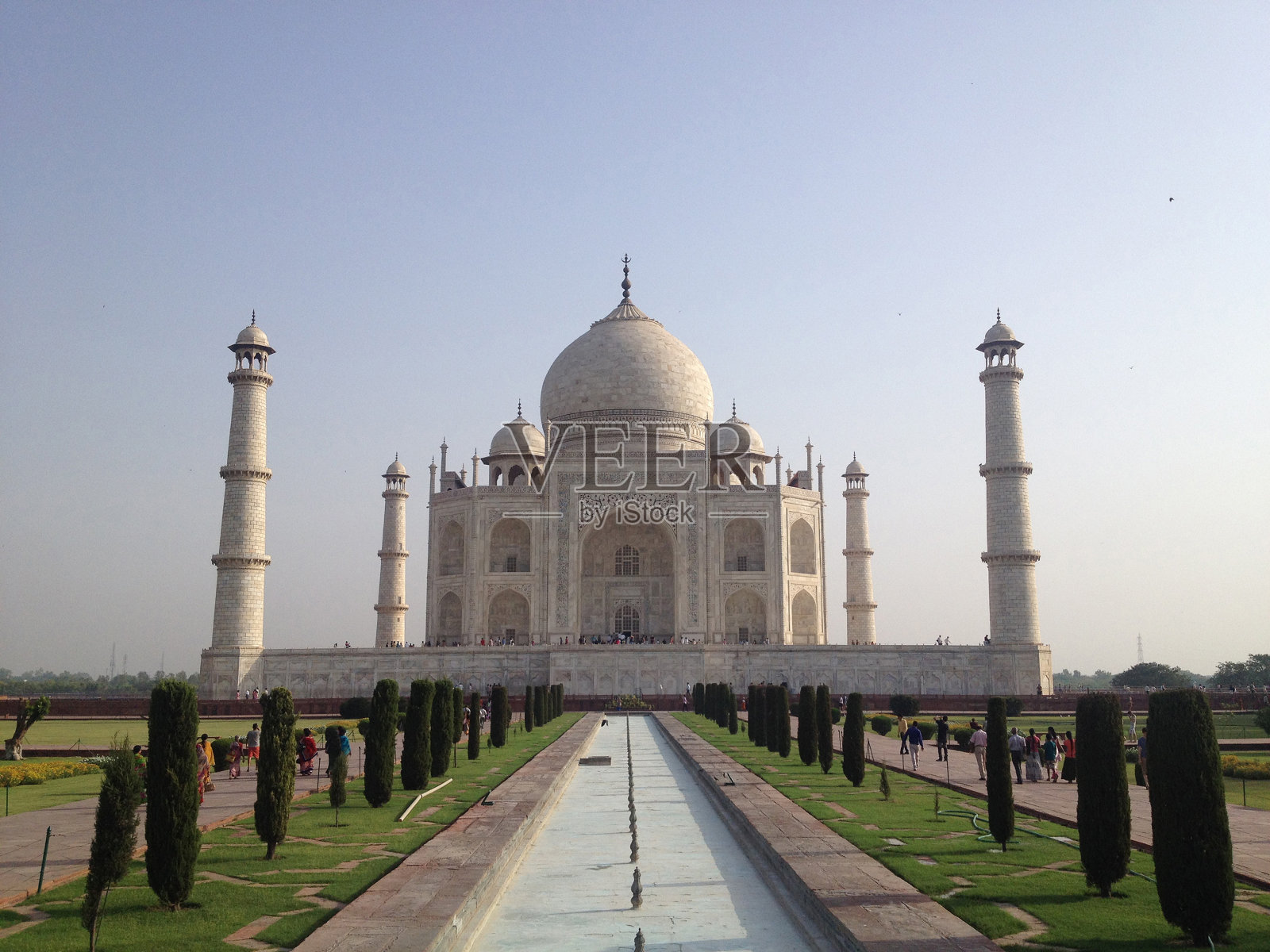 泰姬陵，阿格拉，印度照片摄影图片