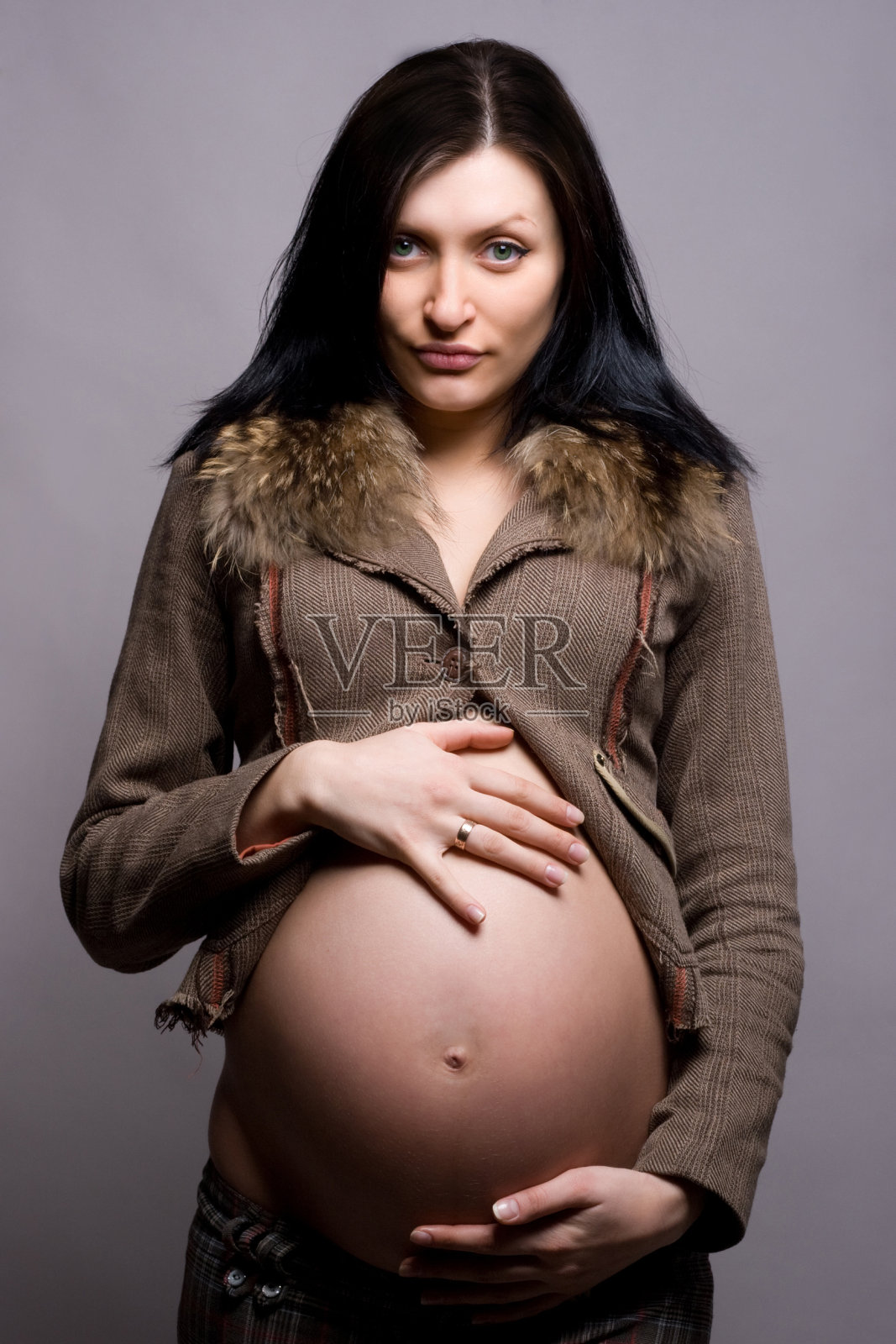 怀孕的好女人照片摄影图片